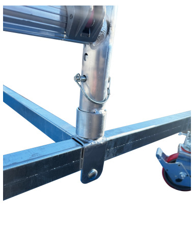 Rusztowanie aluminiowe jezdne AKSO PRO S 250