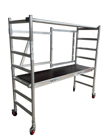 Rusztowanie aluminiowe jezdne AKSO EASY II 90