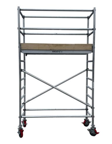 Rusztowanie aluminiowe jezdne AKSO SLIM ECO 250