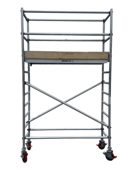 Rusztowanie aluminiowe jezdne AKSO SLIM ECO 250
