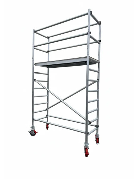 Rusztowanie aluminiowe jezdne AKSO SLIM ECO 250