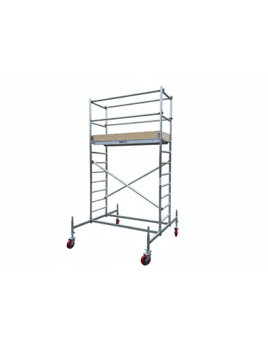 Rusztowanie aluminiowe jezdne AKSO Slim S ECO 250