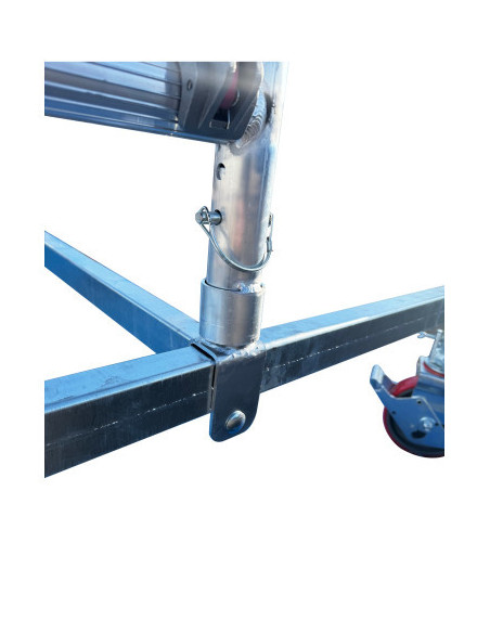 Rusztowanie aluminiowe jezdne AKSO Slim S ECO 250